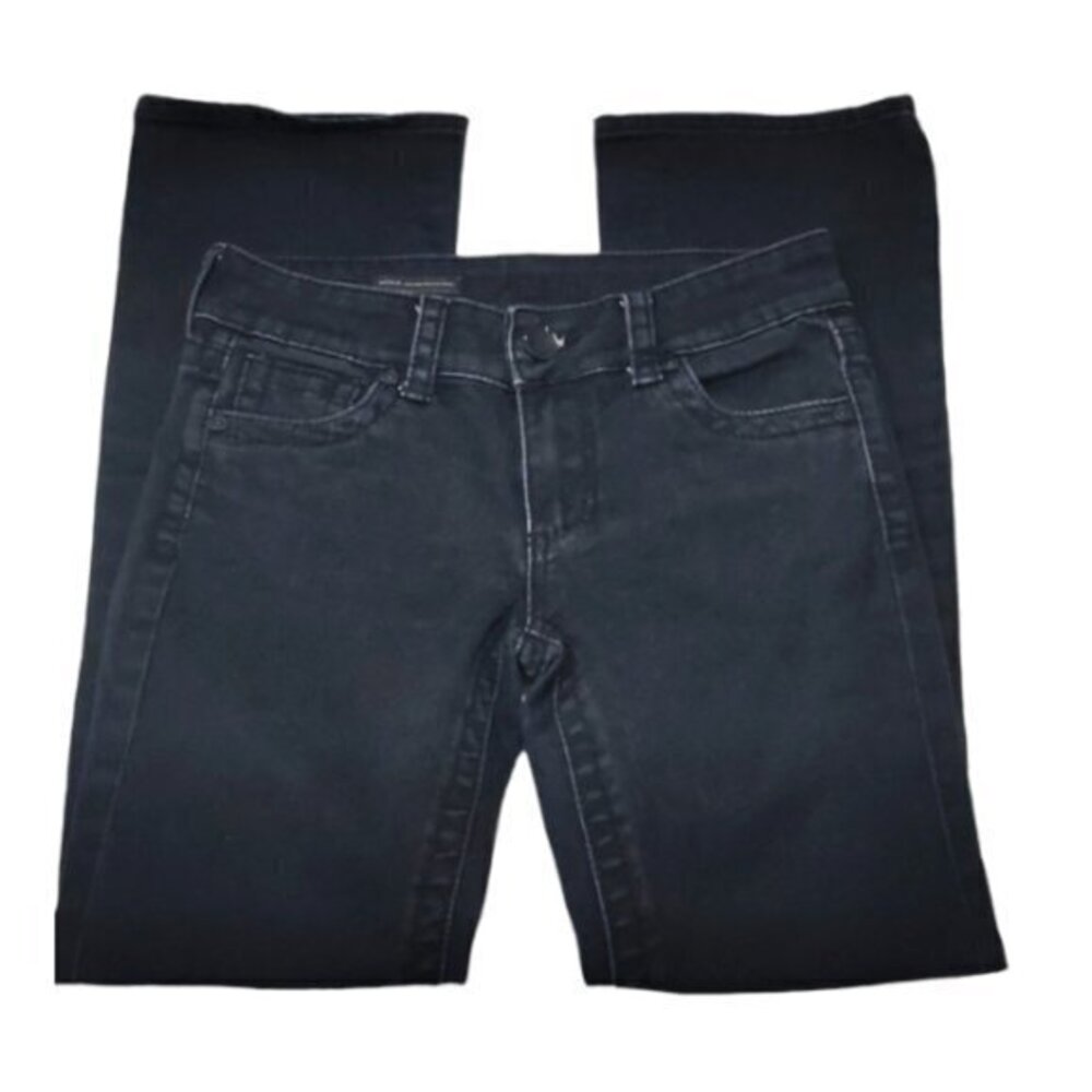 KUT Natalie High Rise Boot Cut Short Jeans Size OS #6884